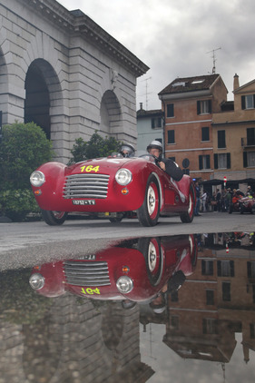 Fiat Zanussi Sport MM (1948) an der Mille Miglia 2013