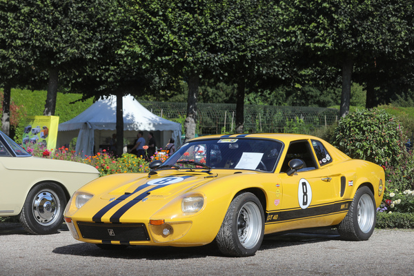 Fiberfab Bonito (1972) - sollte aussehen wie ein Ford GT40, musste sich aber mit der Käfer-Plattform bescheiden - 19. ASC Classic-Gala Schwetzingen 2023