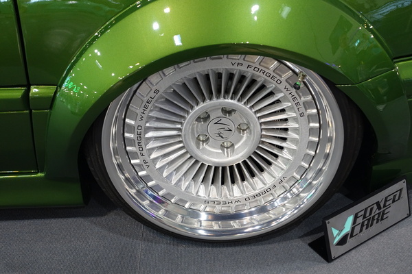 Filigranes Schmiederad an einem VW Golf III – Essen Motor Show 2024