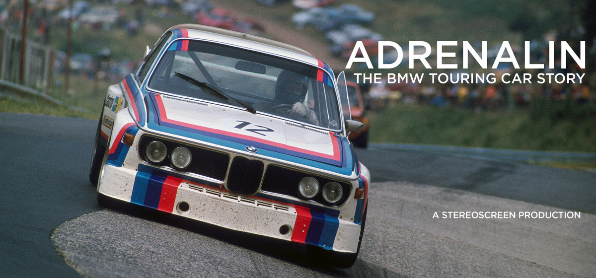 Film "Adreanlin - die BMW Touring Car Story - Werbeillustration