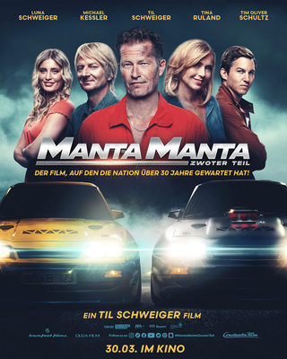 Movie poster for "Manta, Manta - Part Two"