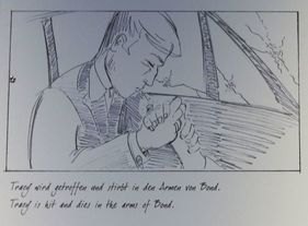 Filmskizze - Bond trauert um Tracy