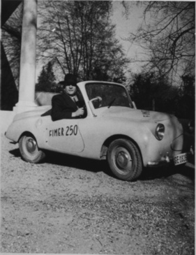 Fimer 250 (1948) - knapp Platz für zwei Personen Fimer 250 (1948) - knapp Platz für zwei Personen