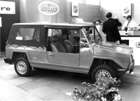Fissore Scout 127 (1976) - Schweizer Premiere, 18 Stück sollen pro Tag hergestellt werden - Genfer Autosalon 1976