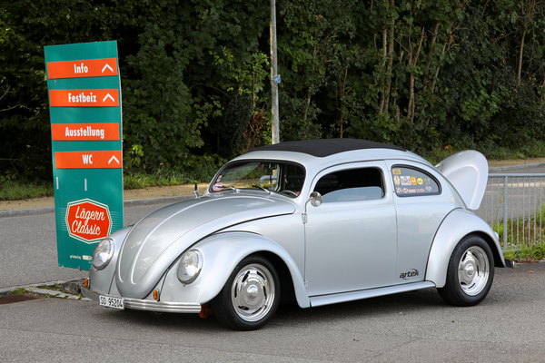 Flach gemachter VW Käfer - 8. Lägern Classic 2025