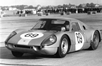 Flugplatzrennen Wien-Aspern 1965: Gerhard Mitter gewinnt im Porsche Carrera GTS