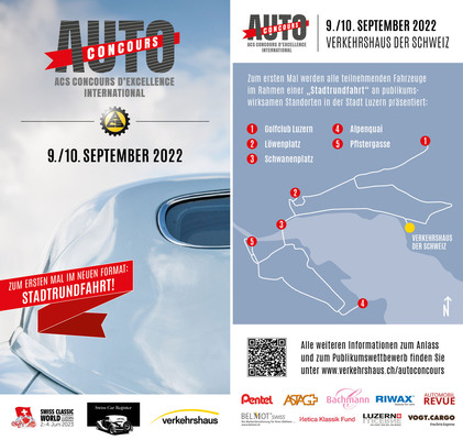 Flyer "ACS Concours d'Excellence Lucerne 2022"