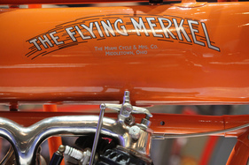 Flying Merkel Model 675 (1915) - der Name ging auf den Entwickler Joseph F. Merkel zurück - Bremen Classic Motorshow 2019