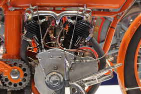 Flying Merkel Model 675 (1915) - mit Zweizylinder-V-Motor - Bremen Classic Motorshow 2019