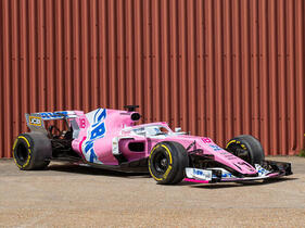 Force India-Mercedes VJM10 Formula 1 Racing Single-Seater (2017) - als Lot 116 an der Bonhams Goodwood Festival of Speed Versteigerung 2025