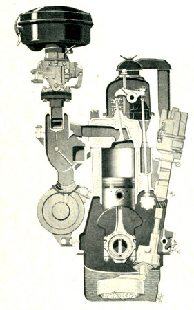 Ford 15 M (1955) - Wie beim Grossen Bruder Ford aus den USA Ist der Verbrennungsraum 'überquadratisch' Ford 15 M (1955) - Wie beim Grossen Bruder Ford aus den USA Ist der Verbrennungsraum 'überquadratisch'