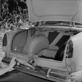 Ford 15 M (1956) - Blick in den Kofferraum