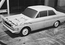Image: Ford 15 M (1969) - In the wind tunnel