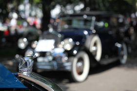 Ford A Deluxe Roadster (1930) - mit Flugvogel als Kühlerfigur - am ZCCA 2016