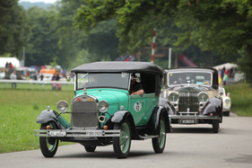 Ford A Double Phaeton (1929) - der Corso der Freunde alten Blechs aller Marken Brugg (FABAM) am GP Brugger Schachen 2015
