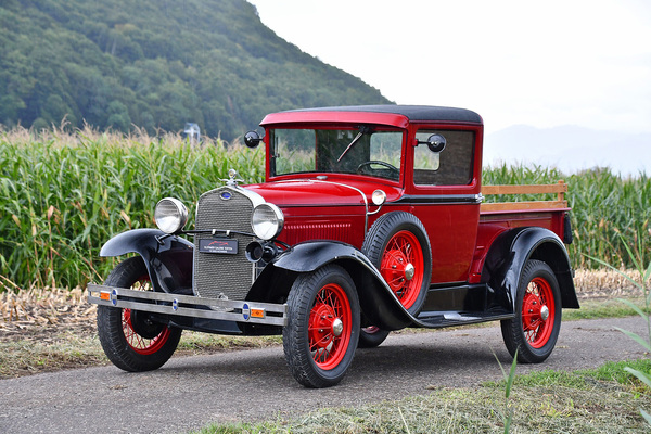 Bild: Ford A Pick-up (1930) - als Lot 155 an der Versteigerung der Oldtimer Galerie Toffen am 15. Oktober 2022