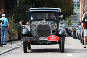 Ford A Sedan (1929) - in den Strassen von Basel - RAID Suisse-Paris 2012