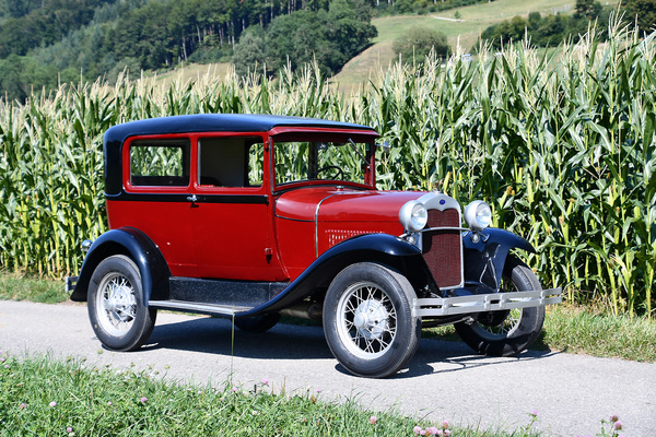 Ford A Tudor Sedan (1930) - als Lot 01 an der Versteigerung der Oldtimer Galerie in Toffen am 19. Oktober 2019