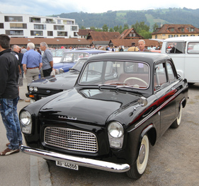 Ford Anglia 100E von Mitte der Fünfzigerjahre - OSMT Zug September 2015
