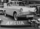 Ford Anglia (1959) - Präsentation am Pariser Autosalon 1959