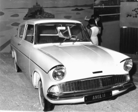 Ford Anglia (1963) - beliebt in England, eher selten auf dem Festland