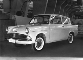 Ford Anglia (1963) - seit Jahren bewährte konventionelle Konstruktion in günstiger Preislage