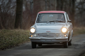 Ford Anglia De Luxe (1961) - die Form des Anglia wurde im Windkanal optimiert