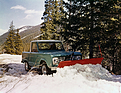 Image: Ford Bronco (1967) - The Bronco also cut a fine figure as a snow plow