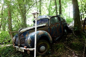 Ford "Buckeltaunus" - Autoskulpturenpark Neandertal