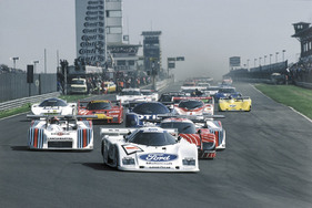 Ford C 100 (1982) - der Zakspeed Ford C 100 mit Ludwig-Winkelhock beim 1000 km Rennen auf dem Nürburgring