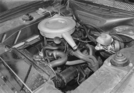 Ford Capri 1300 GT (1969) - Motorraum des 1300 GT