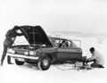 Einer von zehn handgefertigten Prototypen bei winterlichen Tests. Man beachte das hintere Seitenfenster nach GBX-Vorbild.