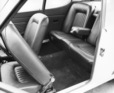 Ford Capri (1969) - ein breiter Einstieg erlaubt das Entern der Rücksichte - ab Ausstattungslinie X und XL gibt es hinten Einzelsitze