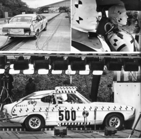 Ford Capri (1973) - Crashtest - Vorbereitungen