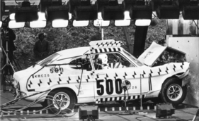 Ford Capri (1973) - Crashtest und Ergebnis