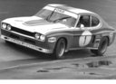 Ford Capri (1973) - Hans Heyer auf dem Werks-Capri