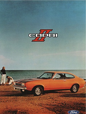 Ford Capri (1974) - Werbung im AR-Katalog von 1974