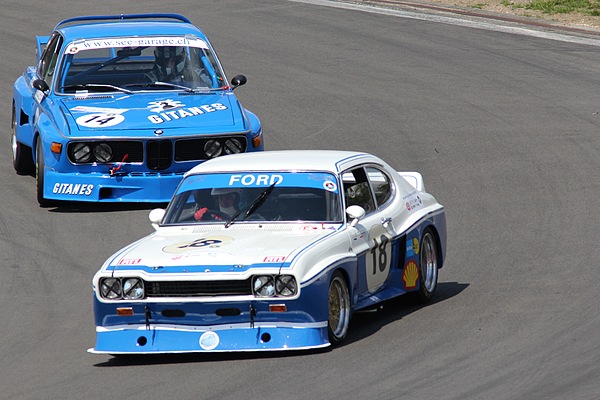 Ford Capri (1974) - beim DTM-Revival-Rennen am AVD Oldtimer Grand Prix 2010