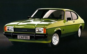 Ford Capri (1976) - Capri II in grün