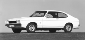 Ford Capri (1977) - Profilansicht des geglätteten Capris