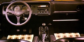 Ford Capri (1979) - Interieur und Armaturenbrett des Jahrgangs 1979