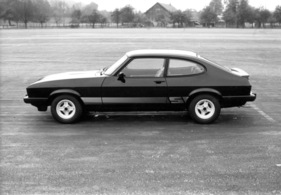 Ford Capri (1981) - der Capri trägt ab 1981 Sternfelgen