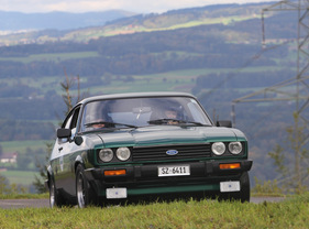 Ford Capri 2.3 May (1979) am Michaelskreuzrennen 2011 (Startnummer 249)