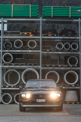 Ford Capri 2.8 Injection (1982) - runde Lampen in doppelter Ausführung