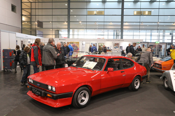 Ford Capri 2.8 Turbo (1982) - einer von 200 gebauten Wagen, ursprünglich in der Schweiz verkauft, jetzt EUR 67'900 teuer - Bremen Classic Motorshow 2023