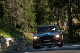 Ford Capri 2.8i (1982) an der Arosa ClassicCar 2013 – Kategorie Alpine Performance