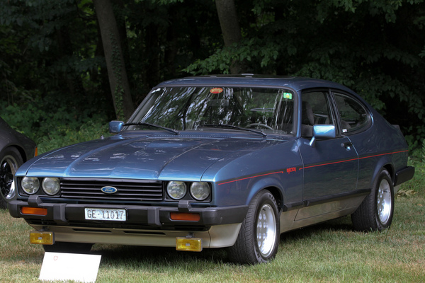 Ford Capri 2.8i 1982 bei den Future Classics - Concours d'Elégance Suisse Coppet 2017