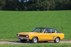 Als 2000 GT beschleunigt der Capri in 12 Sekunden auf 100 km/h. Der 2300 GT ist knapp zwei Sekunden schneller.