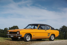 Ford Capri 2000 GT XLR (1971) - Originalfarbe Maisgelb Ford Capri 2000 GT XLR (1971) - Originalfarbe Maisgelb