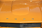 Ford-Schriftzug auf der Motorhaube. US-Modelle trugen hier den Modellnamen Capri, da sie als Lincoln-Mercury liefen.